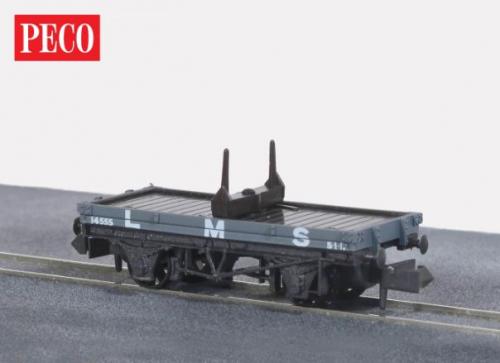 NR-39M Peco LMS Single Bolster Wagon (2)